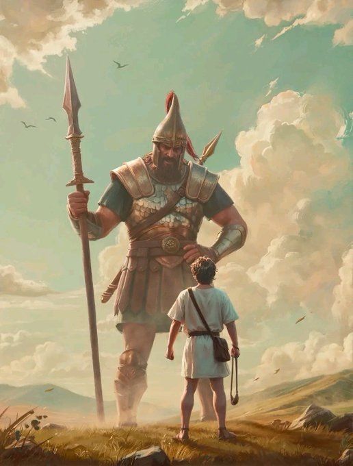 David and Goliath
